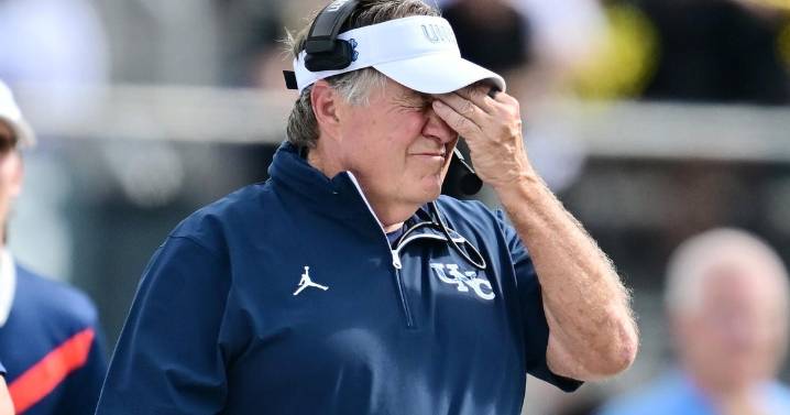 Bill Belichick's struggles with UNC continue, Tar Heels blown out by Clemson