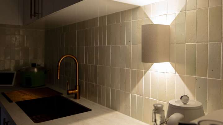 Reuse A Common Kitchen Throwaway To DIY Sleek And Simple Wall Sconces