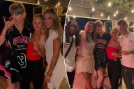 Taylor Swift, Travis Kelce celebrate Chiefs win at Kansas City hotspot