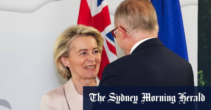 Europe steps up plan for defence pact with Australia