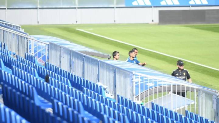 Pomares es baja definitiva en el partido del Real Zaragoza ante el Córdoba