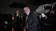 Prime Minister Anthony Albanese lands in Washington ahead of Donald Trump meet to talk AUKUS, tariffs, China