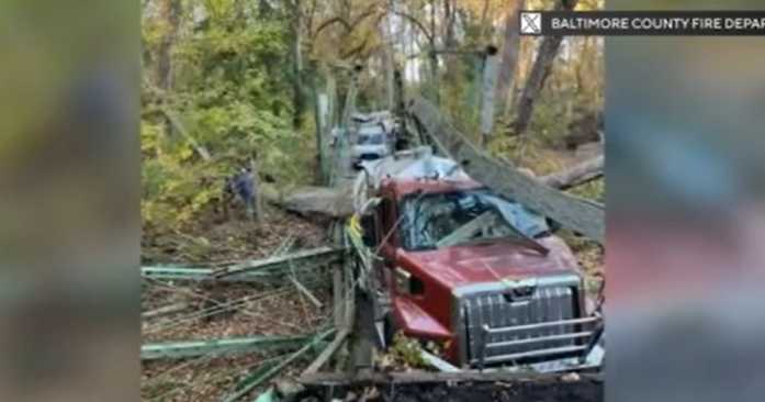 Brother says truck driver "could have been killed" after collapse of historic Baltimore County bridge