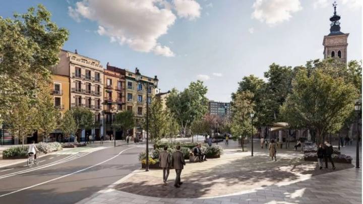 Así se afronta la reforma de la plaza de San Miguel: afecciones y desvíos de autobuses