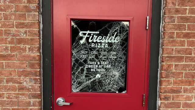 Owner of Fireside Pizza says restaurant was broken into; asks for public's help in finding suspect