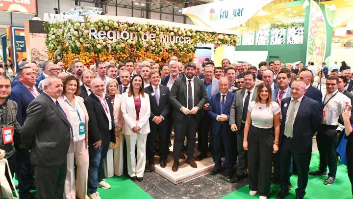 La exportación de frutas y hortalizas de la Región de Murcia aumenta casi un 9 por ciento desde enero
