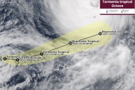 Tormenta Tropical Octave se debilita frente a Baja California