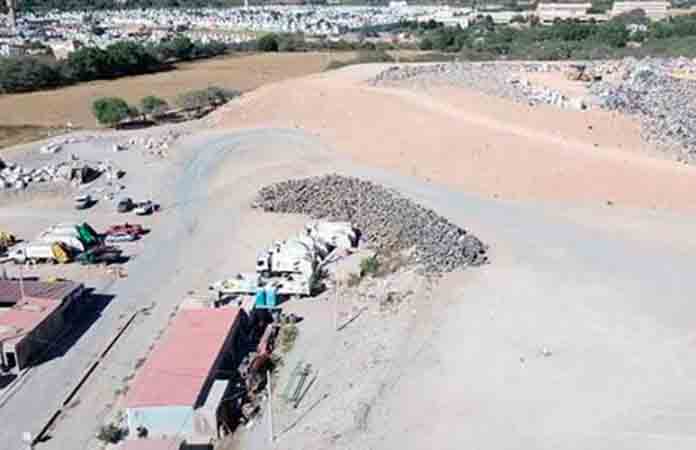 Que “es temporal” el cierre del tiradero de El Zapote