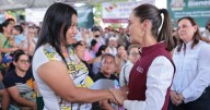 No están solas las familias afectadas por lluvias: Claudia Sheinbaum en Poza Rica, Veracruz