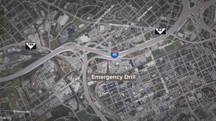 Knoxville first responders holding emergency drill at Dow Chemical on Thursday