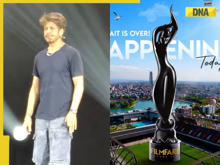 Filmfare Awards 2025 live updates: Shah Rukh rehearses Tujhe Dekha Toh from DDLJ
