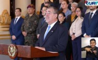 El presidente de Guatemala denunció un intento de golpe de Estado