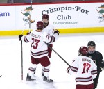 No. 15 UMass hockey rallies for season-opening win over Northern Michigan