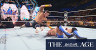 WWE Crown Jewel Perth: Premier Roger Cook scores selfie with wrestling superstar John Cena as WWE takes over WA