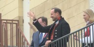 Crown Prince of Norway makes stop in Iowa