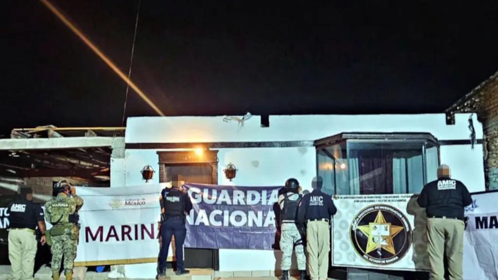 Aseguran Arsenal en Cateo Realizado en Colonia Ruiz Cortines en San Luis Río Colorado