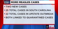 Total SC measles cases increase to 25