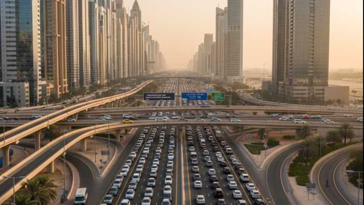 Man’s viral post jokes that UAE traffic is slower than a flight to Pakistan