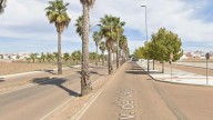 Un joven de 26 años resulta herido tras chocar su furgoneta contra una palmera en Don Benito
