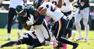While one Eagles WR sends cryptic messages, DeVonta Smith just catches the football