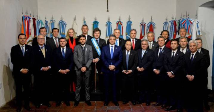 Comenzó la reunión de Milei con los gobernadores por las futuras reformas