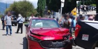 Transportistas agreden a policías viales en San Antonio de la Cal tras infracción de tránsito
