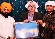 Punjab Minister Harjot Bains Invites J&K CM To 350th Martyrdom Day of Sri Guru Tegh Bahadur Ji
