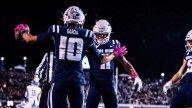 Bryson Barnes leads USU to 30-25 victory over SJSU