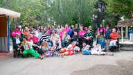Fundación Dfa llena de color magenta el Parque de Atracciones en su Fiesta por la Inclusión