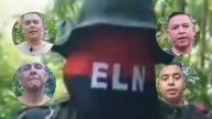 ELN amenaza con someter a ‘juicio revolucionario’ a cuatro secuestrados del CTI y la Policía