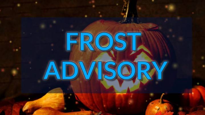Frost Advisory issued for North Alabama