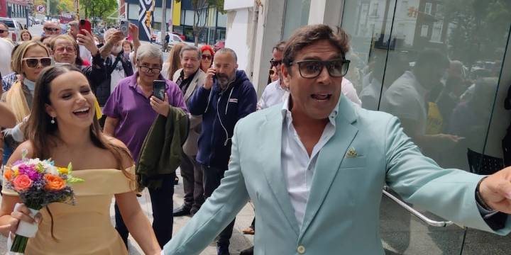 Matías Alé y Martina Vignolo se casaron en Mar del Plata: las fotos de una ceremonia íntima y a pura emoción