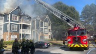Fire rips through apartment in Norcross, displacing 60 people