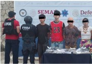 Cancún: Detienen a cuatro narcomenudistas en Prado Norte