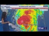 Tracking the Tropics: Hurricane Melissa accelerates toward Bahamas as Category 1 storm
