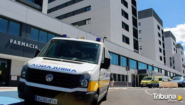 Herido un joven en una colisión en una glorieta de Salamanca