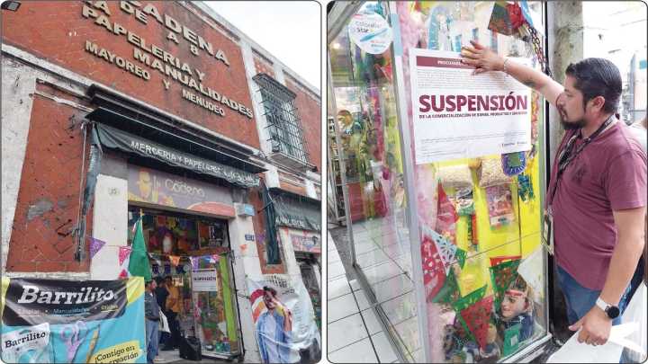 Suspende Profeco la comercialización en mercería La Cadena