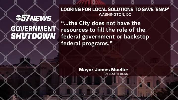 Local Leaders Call on South Bend to Use $4.8 Million in City Reserves to Feed Residents During Federal Shutdown