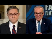 Mike Johnson, Chuck Schumer on government shutdown
