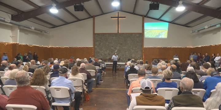 ‘We don’t want it’: Potter County residents pack meeting to oppose proposed Xcel solar farm