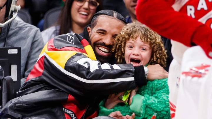 Drake & Sophie Brussaux Reunite To Celebrate Son Adonis’ 8th Birthday