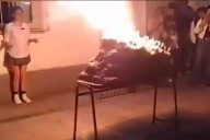 Es reservado el estado de niña herida en explosión: nuevo video confirma el uso de pólvora para el experimento