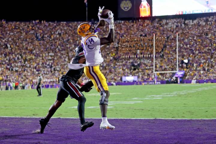 LSU football outlasts South Carolina at home 20