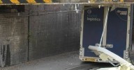 ‘Most-bashed’ bridge in Britain hit again for third time in two weeks