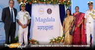 INS Magdala launched at Cochin Shipyard Limited