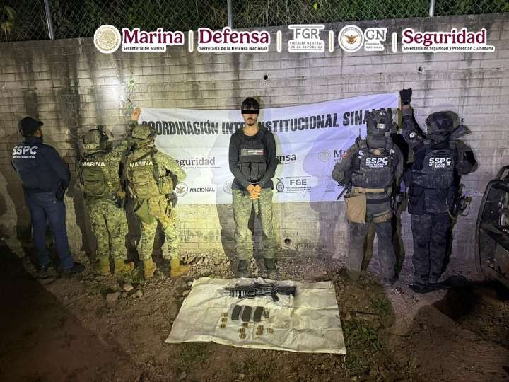 Trancazo a los ‘Chapitos’: cae su lugarteniente Filiberto ‘N’, en un vehículo pirata del Ejército