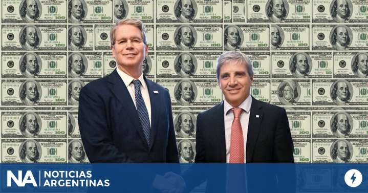 Festejan Luis Caputo y Scott Bessent con el iracundo desplome del dólar hoy