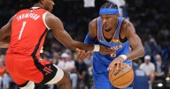 Thunder celebrate ring ceremony, banner unveiling and double