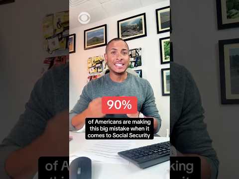 90% of Americans are making this big mistake when it comes to Social Security #shorts