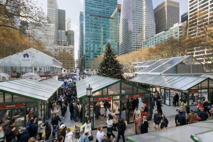 Bank of America Winter Village at Bryant Park set to open this month!